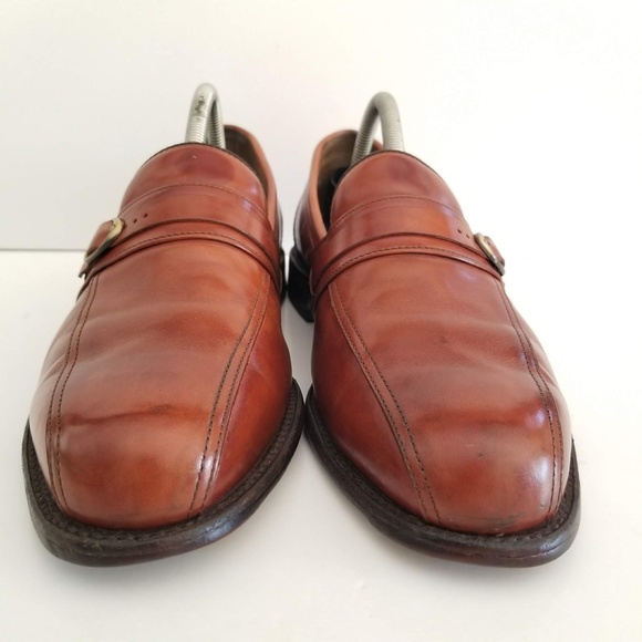 Vintage FOOTJOY Classics USA Mens Dress Shoes Brown Leather Bicycle Toe Size 9.5 main image 15